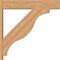 Ekena Millwork Funston Block Smooth Outlooker, Western Red Cedar, 7 1/2"W x 38"D x 38"H OUT08X38X38FST05SWR - alternate 3